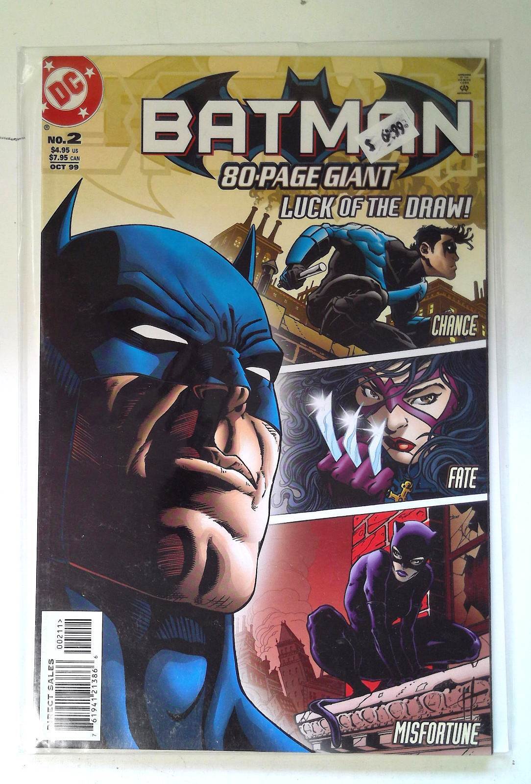 1999 Batman 80-Page Giant #2 DC Comics NM- 1st Print Comic Book