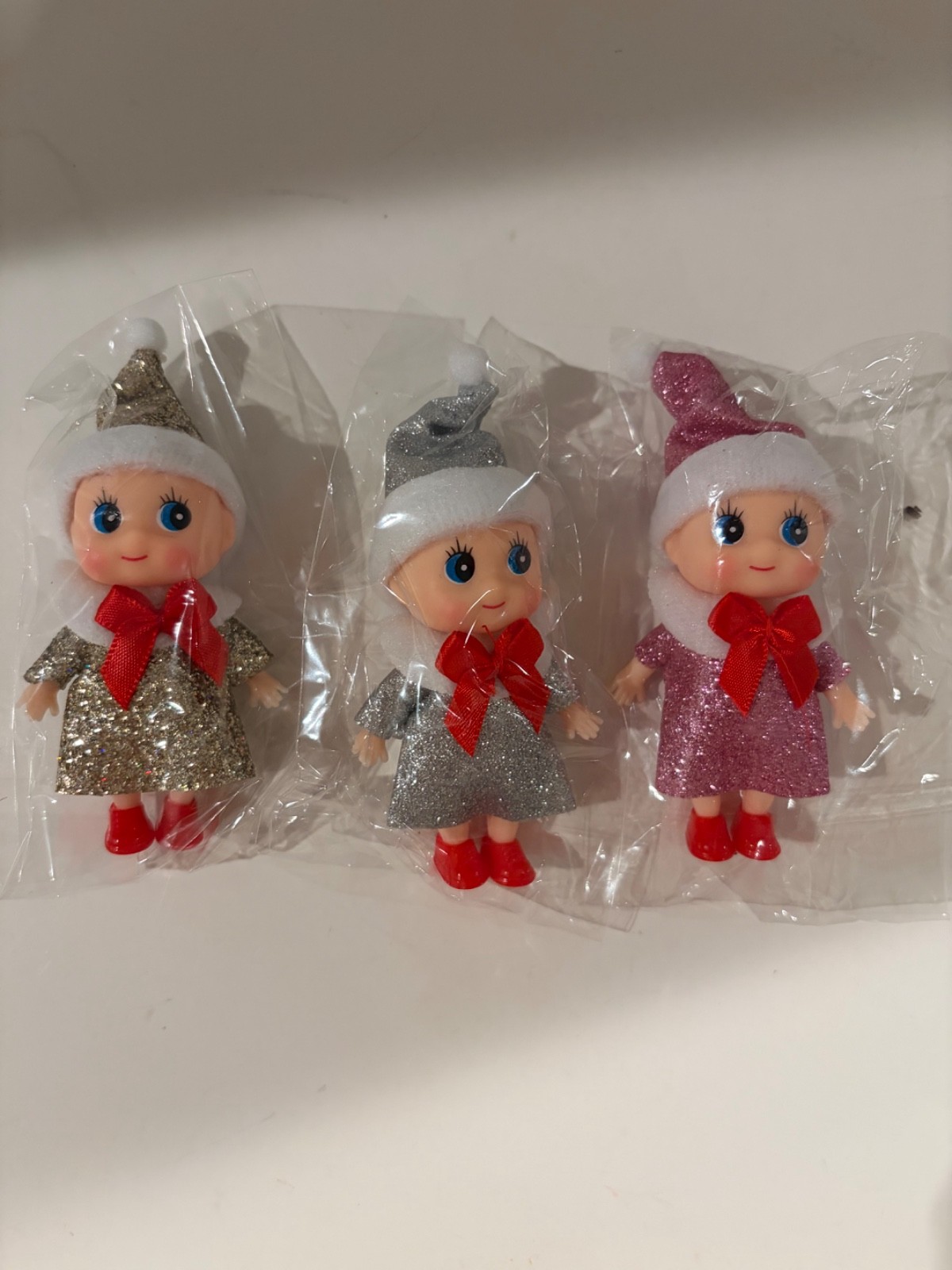 Adorable Christmas Baby Elves Lot of 3 *See Photos