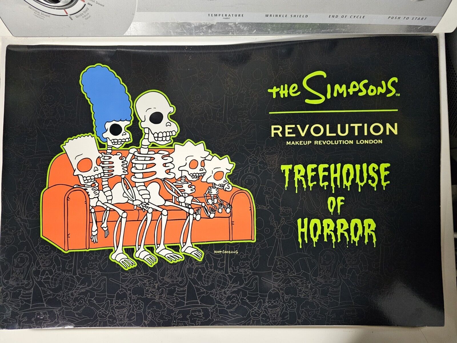 The Simpsons Makeup Revolution - Treehouse Of Horror Poster Rare Instore Promo