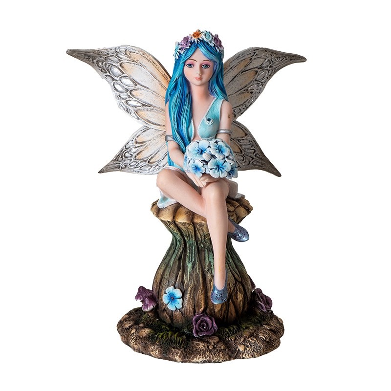 FAIRY ON MUSHROOM - 7 INCH