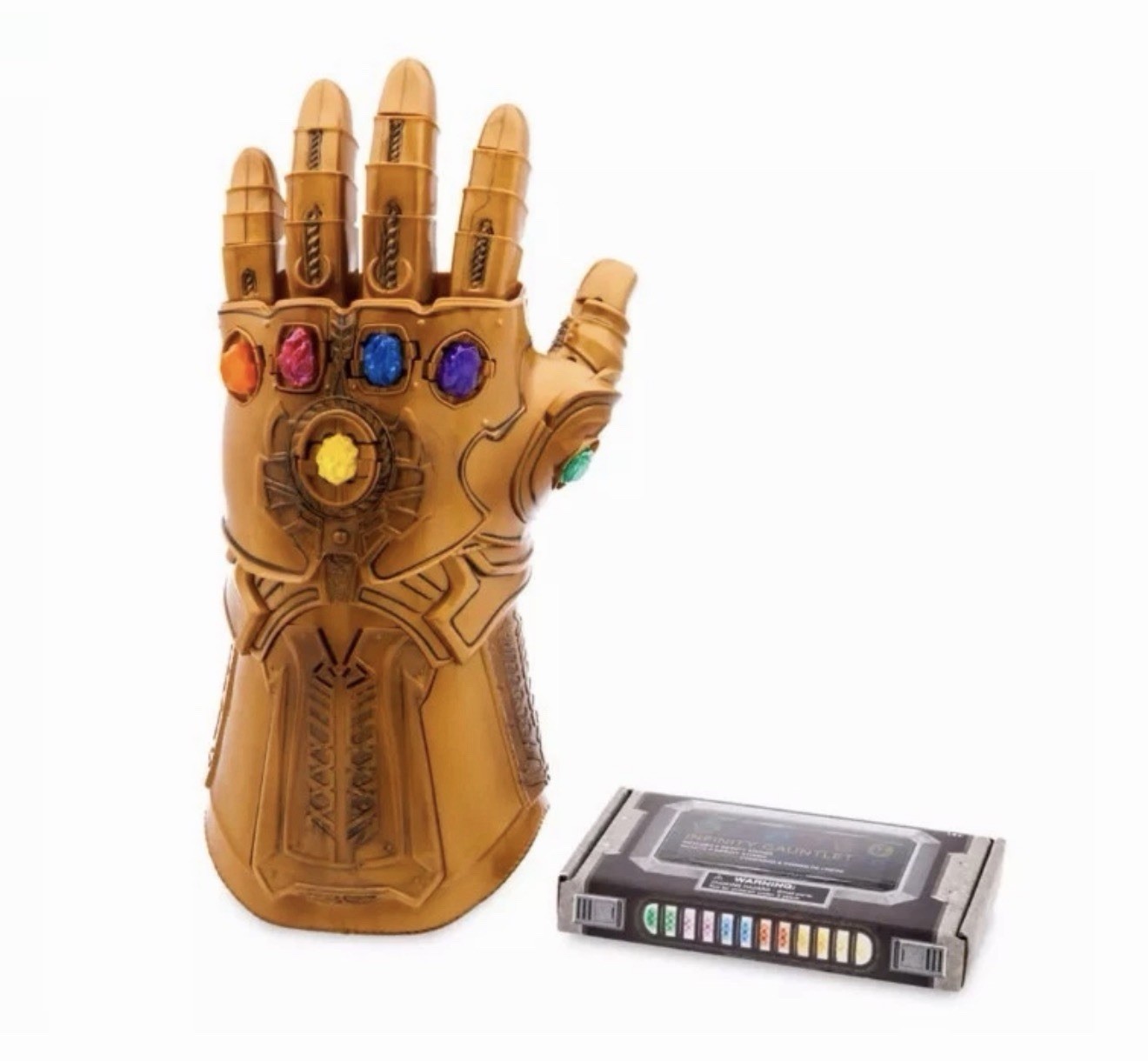 Disney Parks Marvel Guardians of Galaxy Thanos Infinity Gauntlet w/Stones NEW