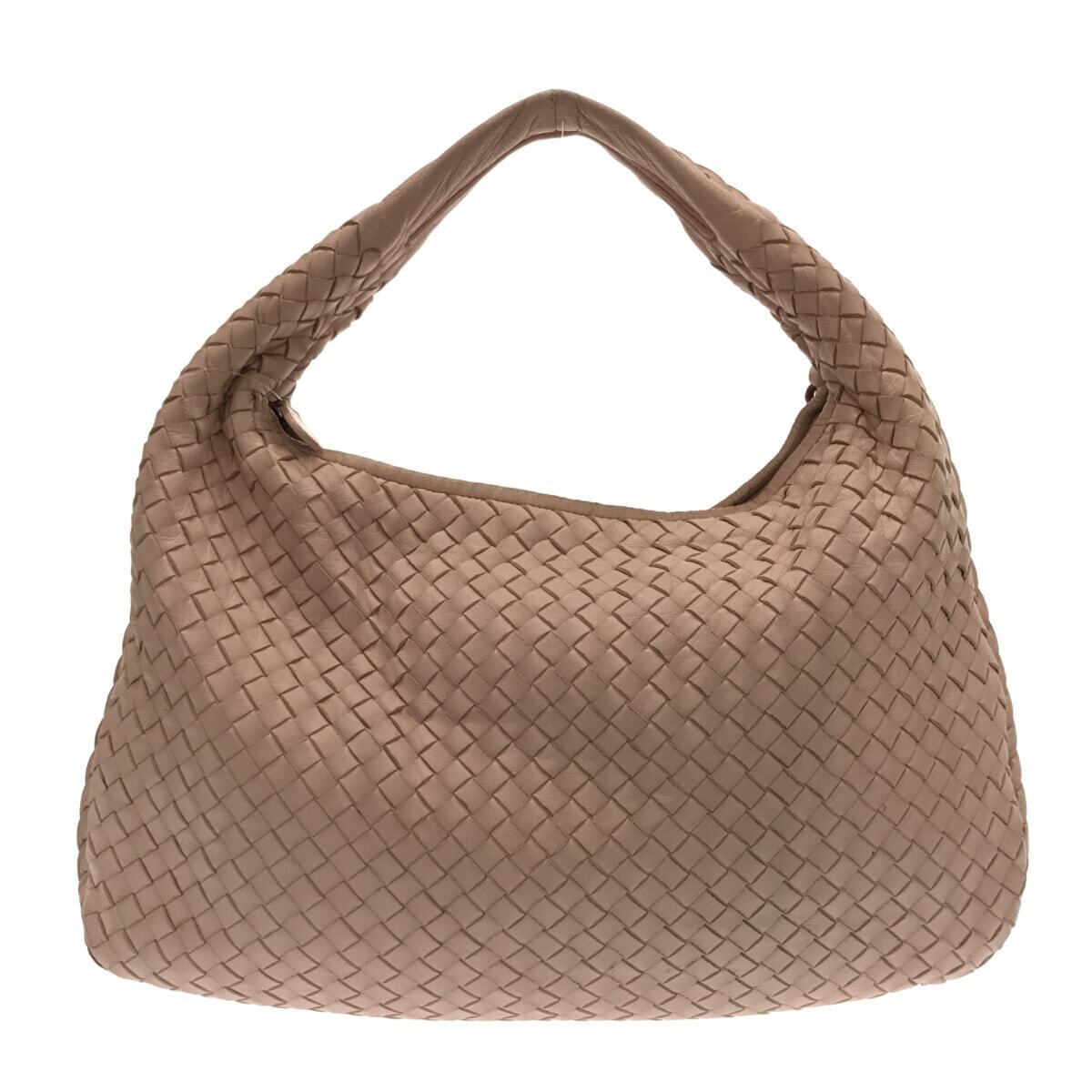 Auth BOTTEGA VENETA Medium Veneta bag - Light Pink Leather B01700749Y