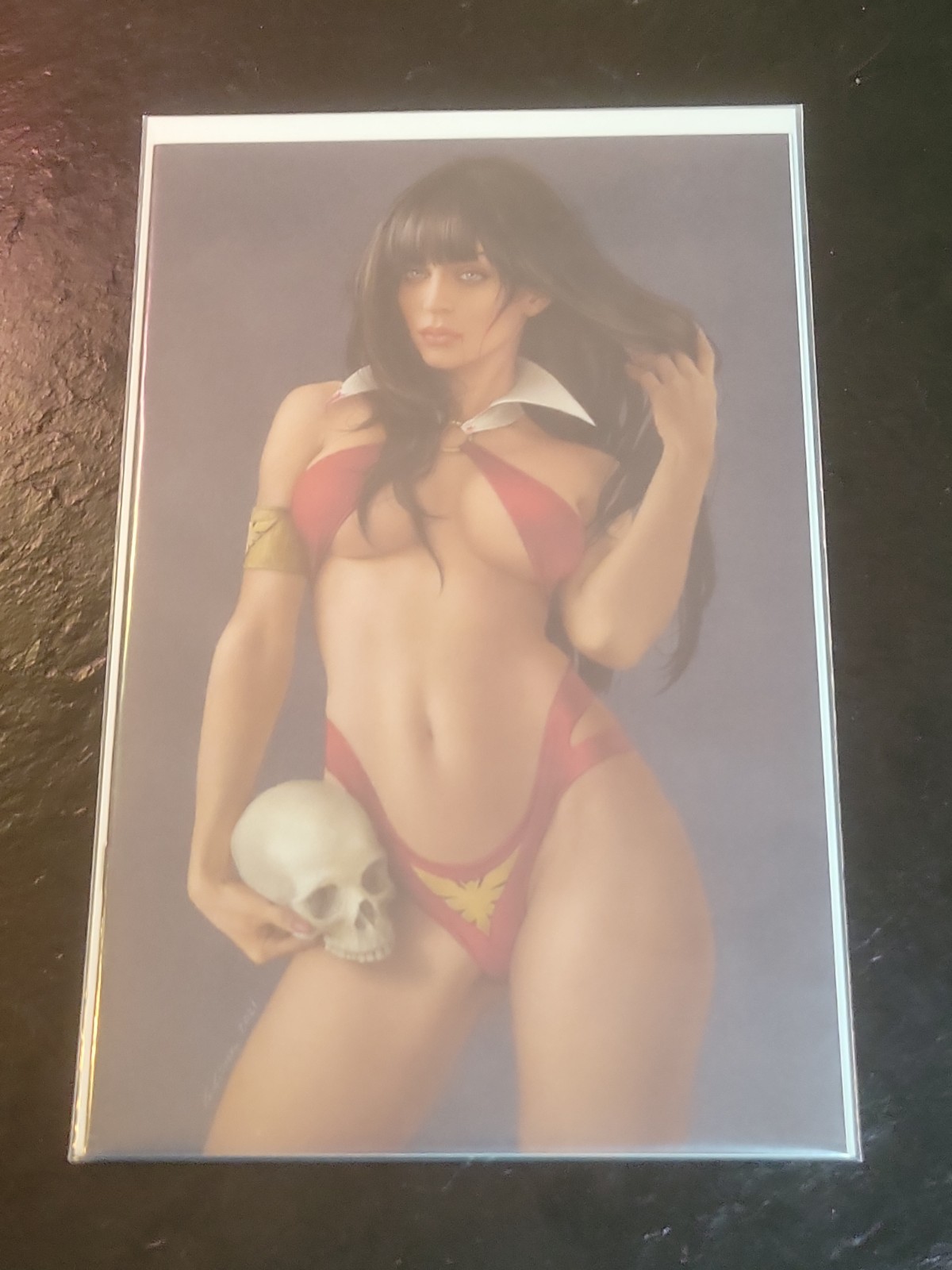 VAMPIVERSE #1 * NM+ * CELINA VIRGIN COLOR SPLASH B VARIANT LTD 500 VAMPIRELLA 🔥