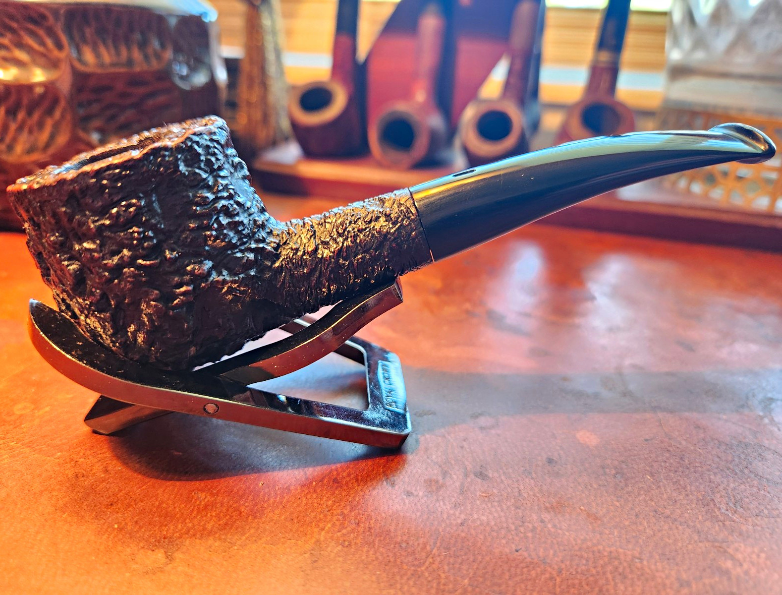 1950\'s-1960\'s Castello Sea Rock Briar SC 55 Carlo Scotti Italy Estate Pipe