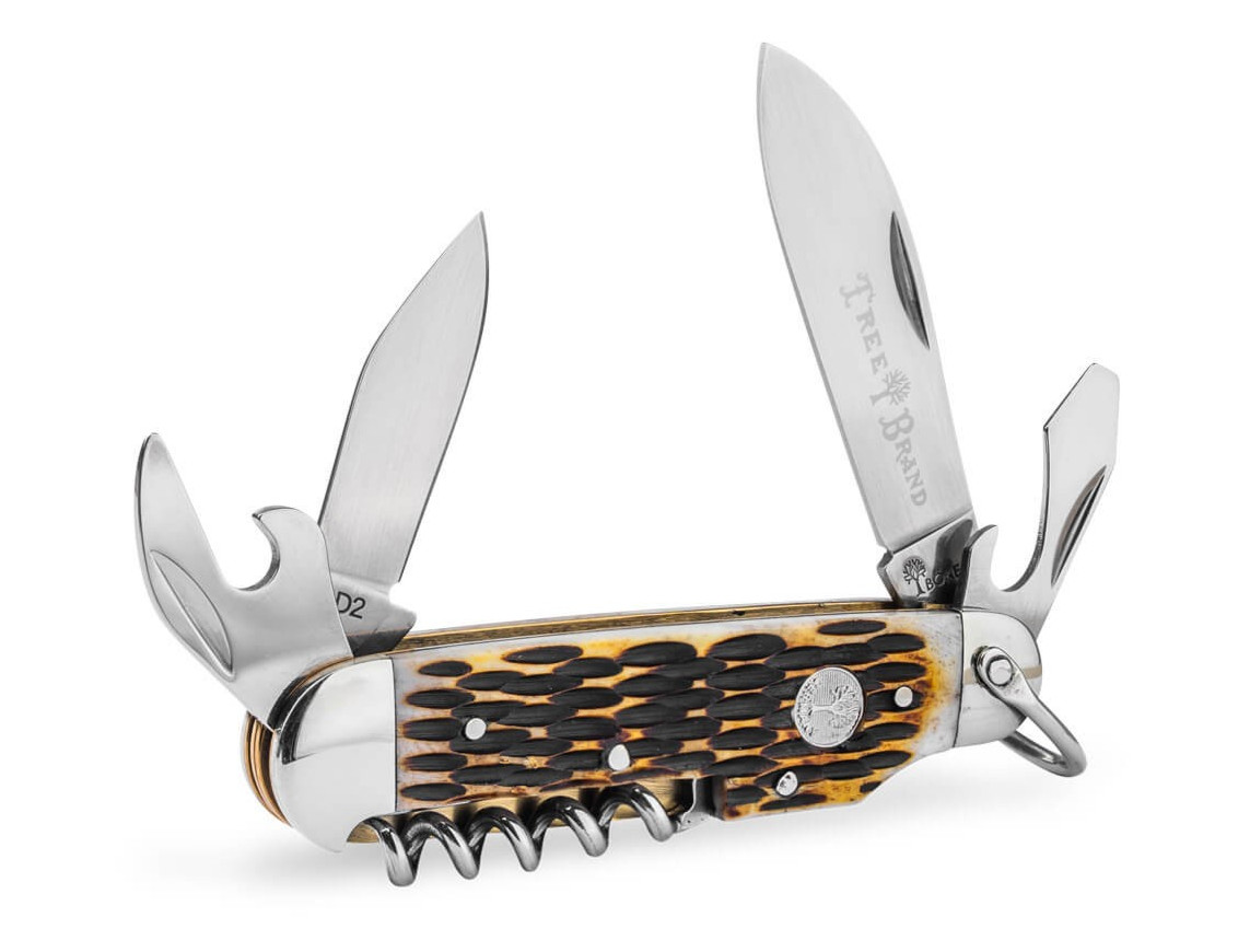 Boker Tree Brand Camp Knife 4 Blade 2.53