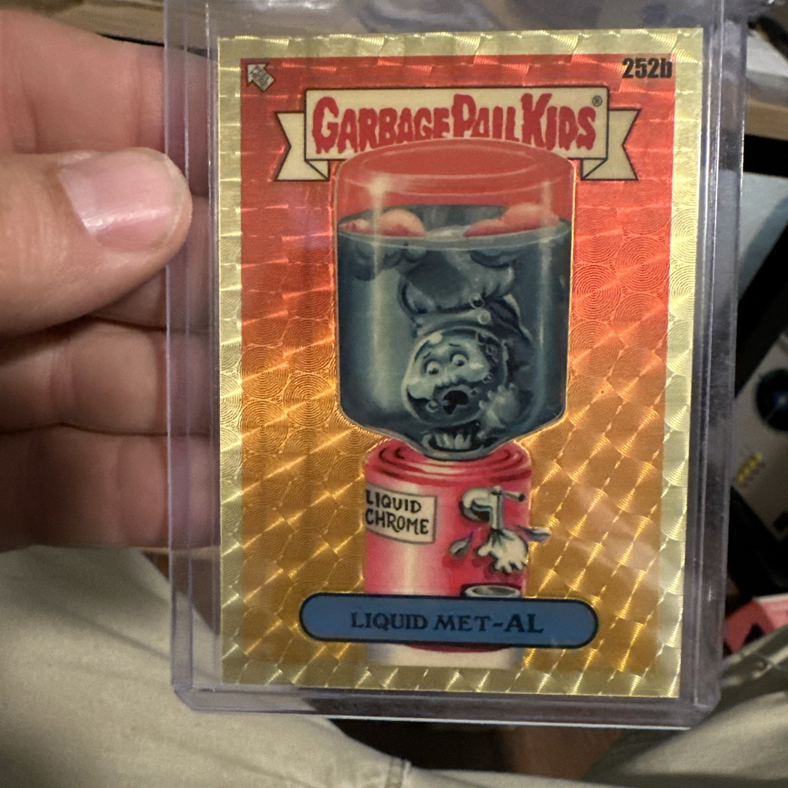 2023 Topps Garbage Pail Kids Superfractor Liquid Met-AL 1 of 1 252b 1/1 2023 Topps Garbage Pail Kids Superfractor Liquid Met-AL 1 of 1 252b 1/1