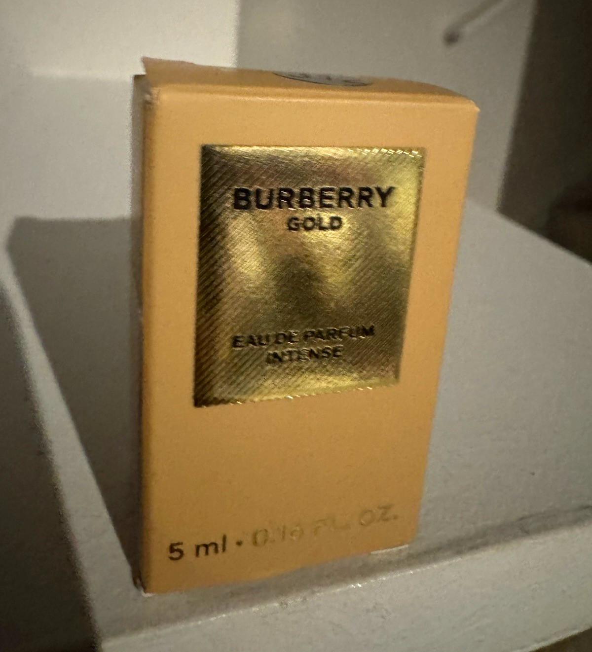 Burberry Gold Eau de Parfum Intense Mini Perfume Miniature 5 mL / 0.16 fl oz