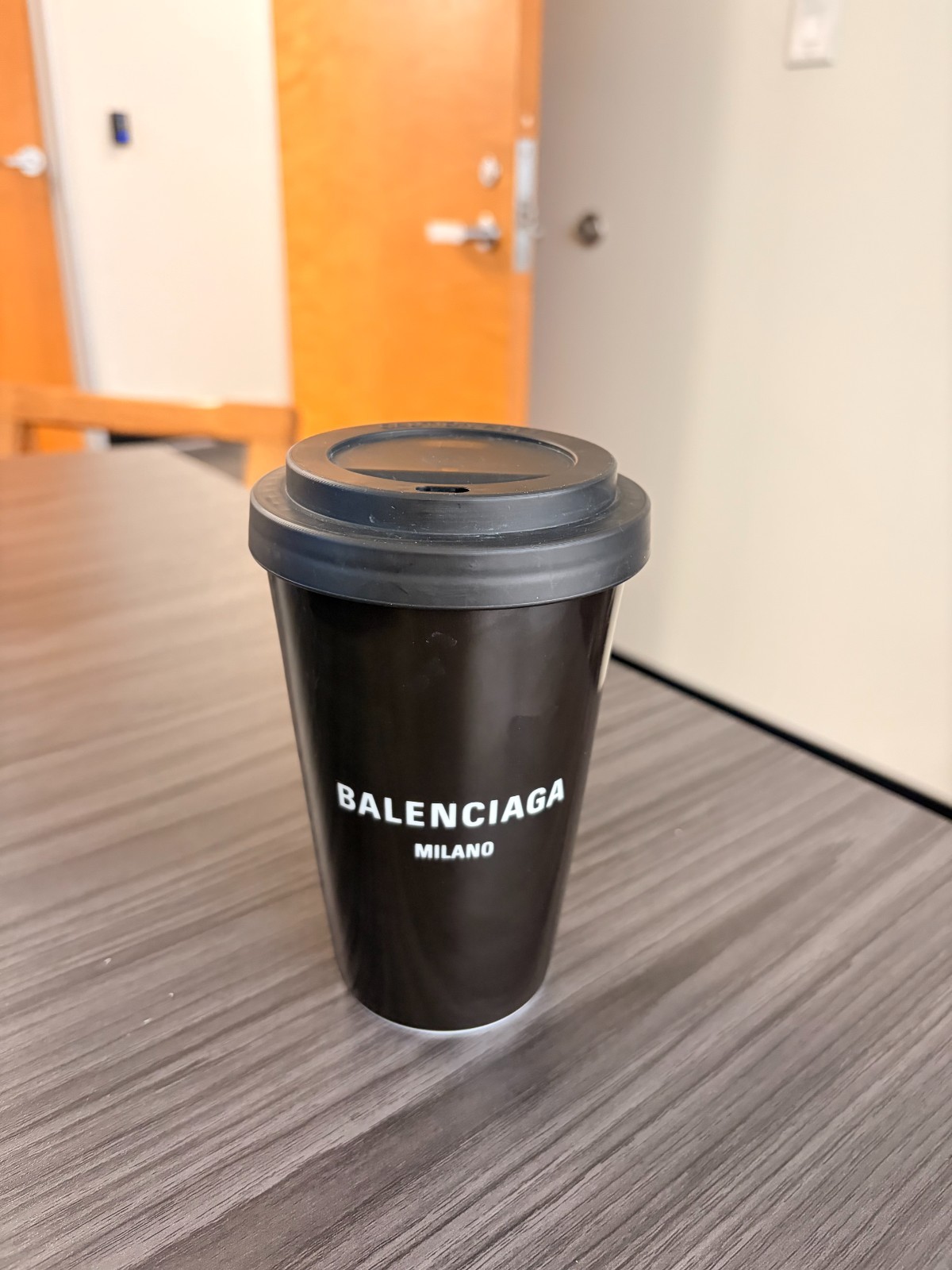 Balenciaga Size: OS / Milano Porcelain Coffee Cup in Black