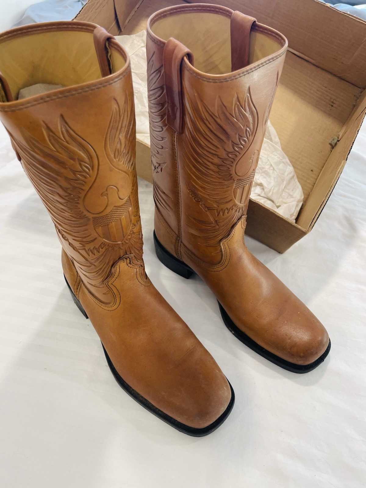 “The American Eagle” BOOTs by Camel Filters cigarettes Joe size 8.5 NIB