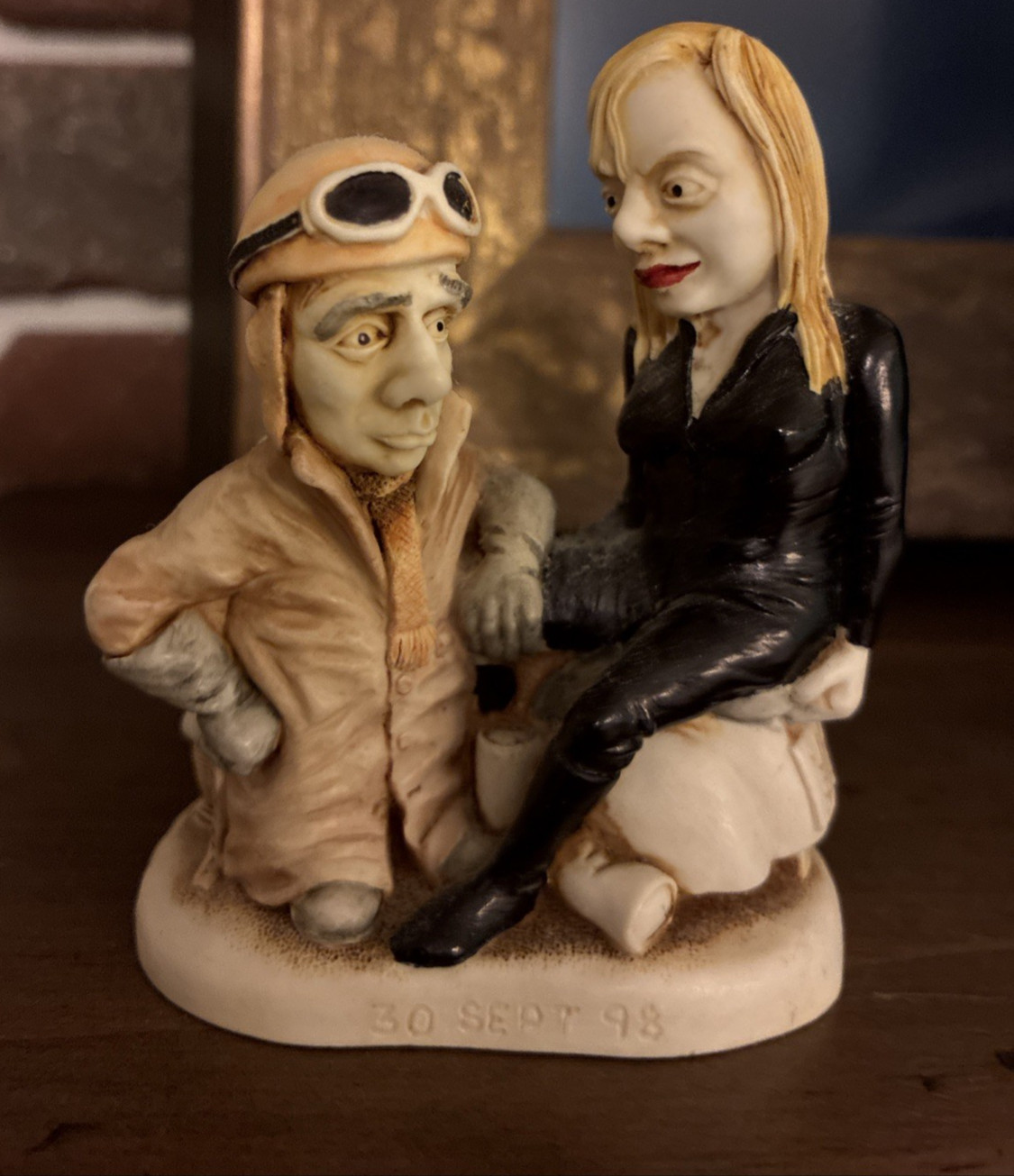 NWT Retired Harmony Kingdom Leather Anniversary