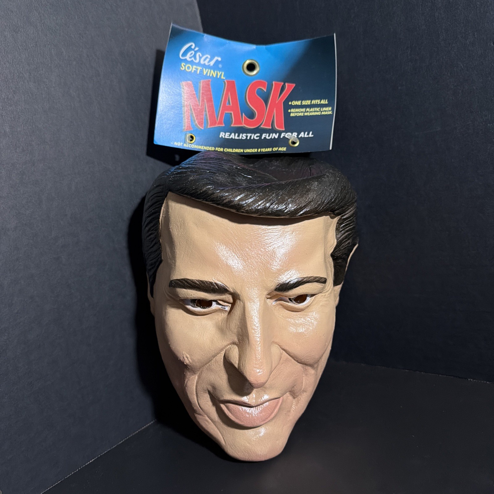 Vintage Cesar 1992 Dean Martin Mask ~ New With Tags Halloween Cesar Mask