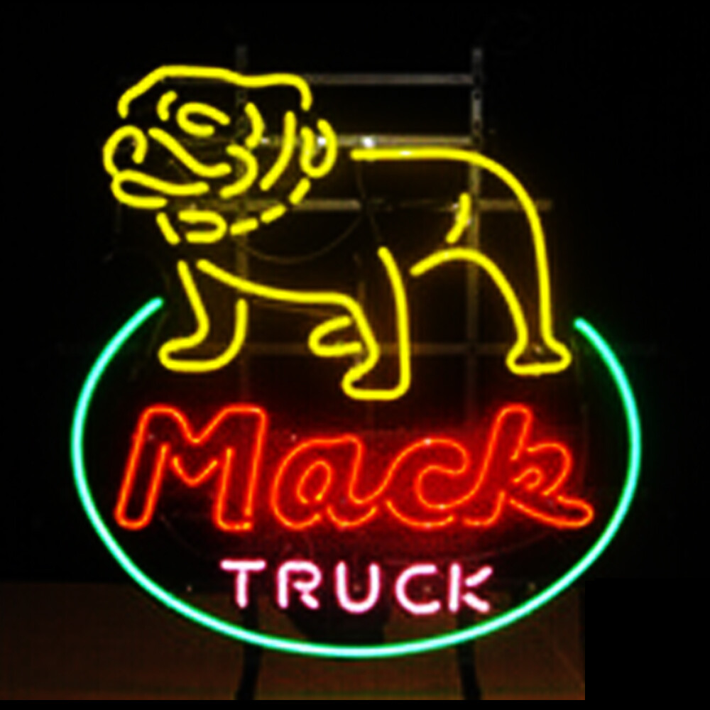 US STOCK Mack Truck Garage Vintage Neon Sign Light Bar Pub Wall Decor 24\