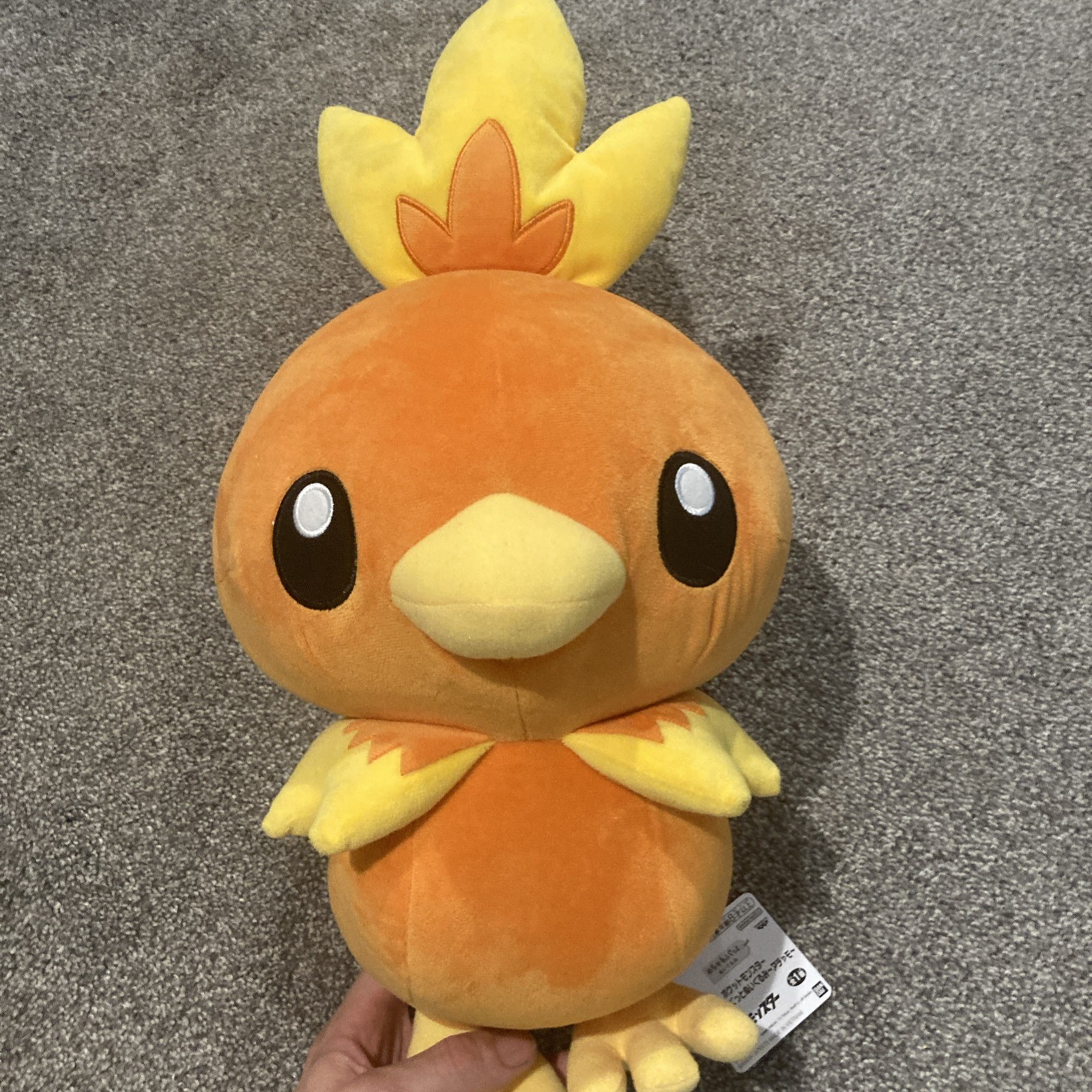 Banpresto Pokemon Torchic Big Mecha Mofugutto Plush 42cm Stuffed Toy Ban Dai NWT