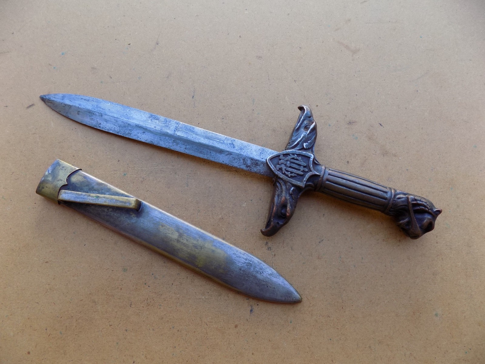 Rare WWI WWII Italian 1932 MVSN Mutulati Dagger Knife
