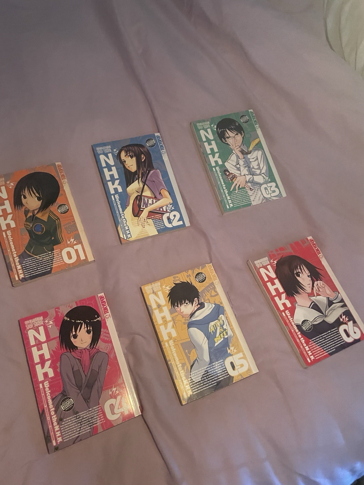Welcome To The N.H.K Volumes 1-6 English (read Description)