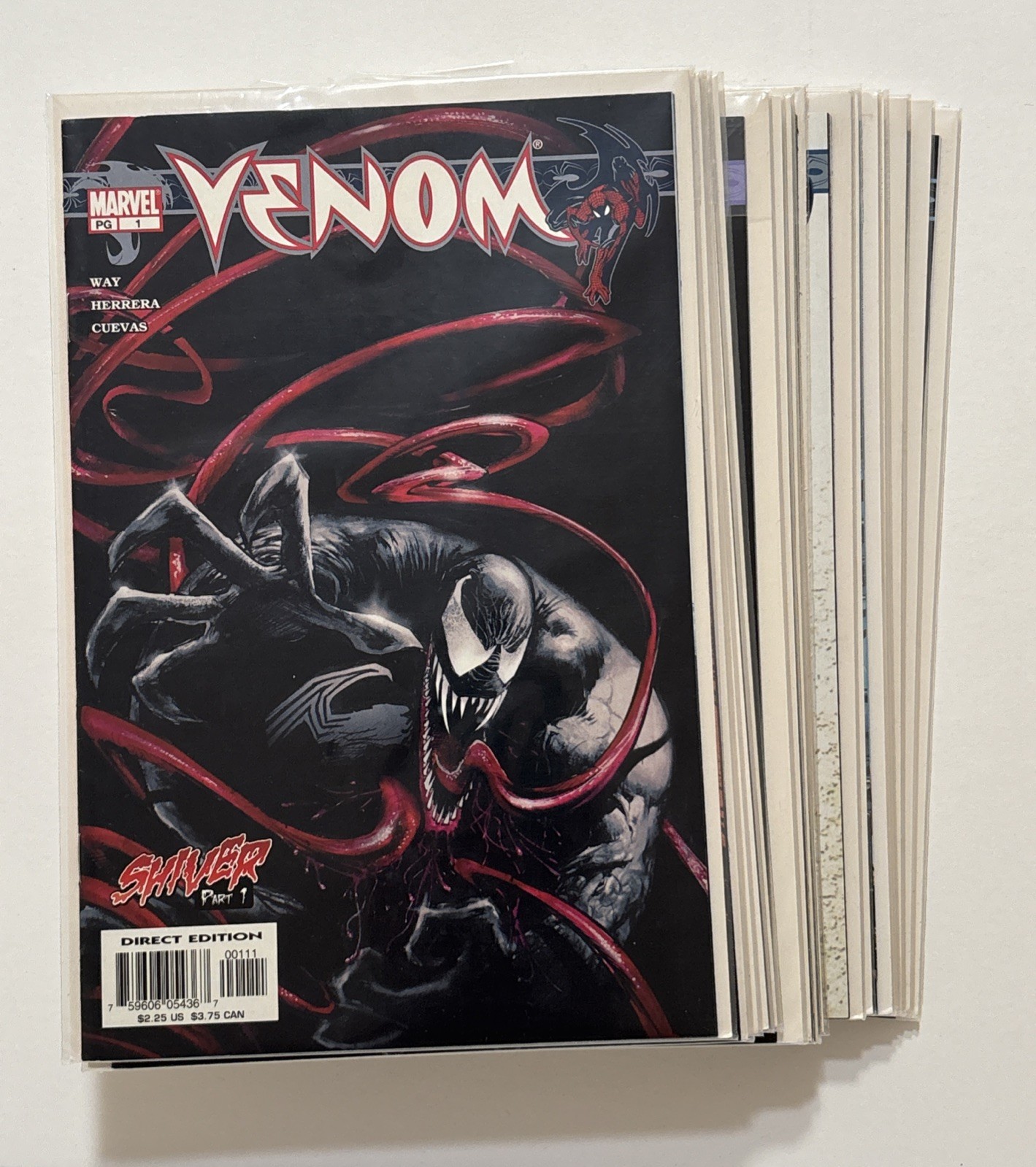 Complete Set Venom (2003) 1-18 Sam Keith Spider-Man Wolverine Logan 