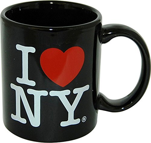 I Love New York Colorful Mugs- 11 oz Double Sided I Love NY Mugs in Colors