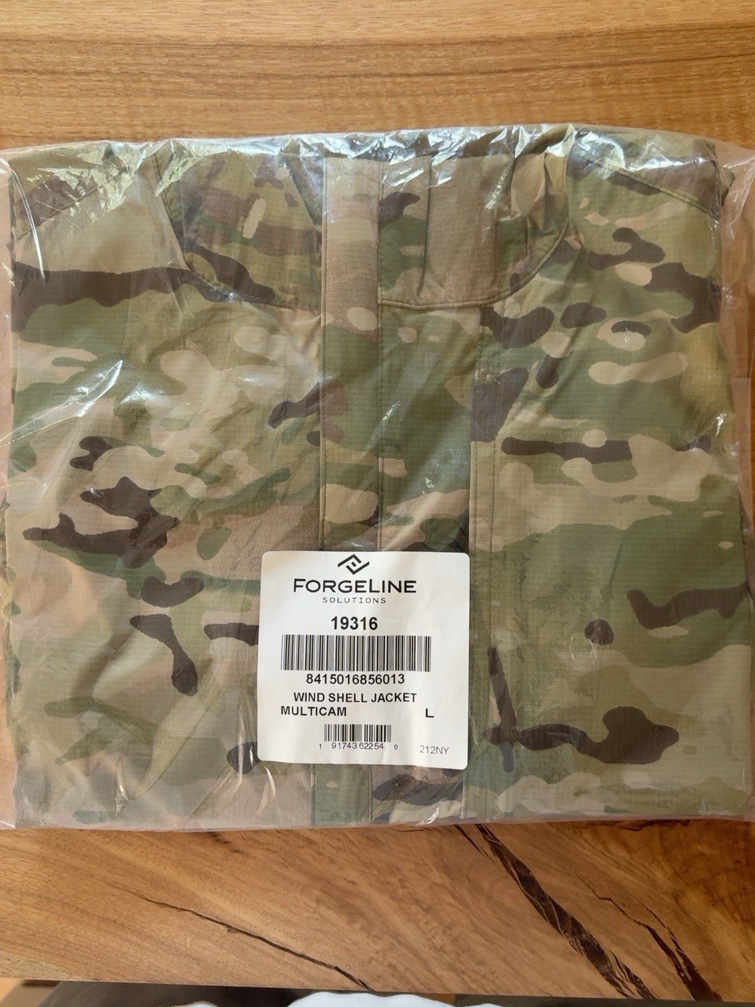 NEW ForgeLine / Patagonia Lost Arrow Wind Shell Jacket Multicam L/R