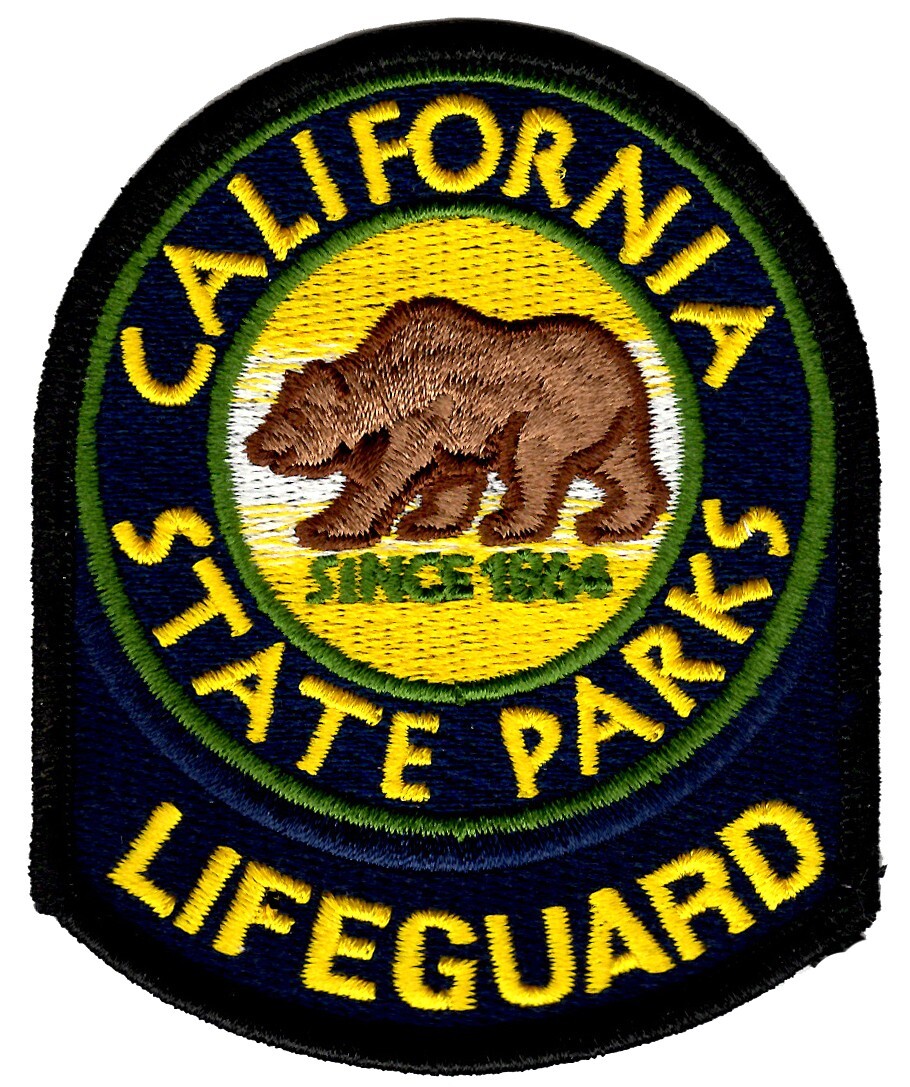 California State Parks Lifeguard - Patch larger standard 5\