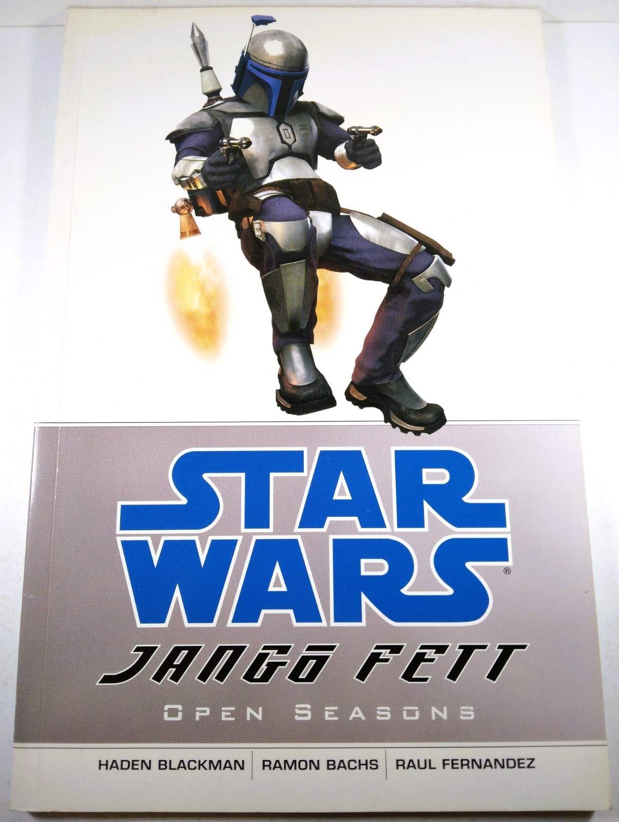 🔵🔥 STAR WARS JANGO FETT OPEN SEASONS TPB PAPERBACK DARK HORSE COMICS 2003 OOP