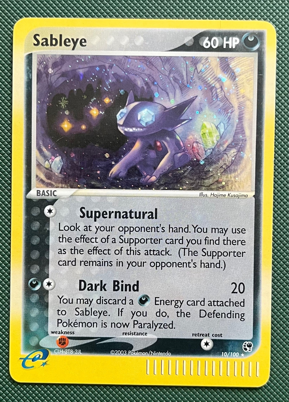 Sableye 10/100 Holo Pokemon Sandstorm Near Mint