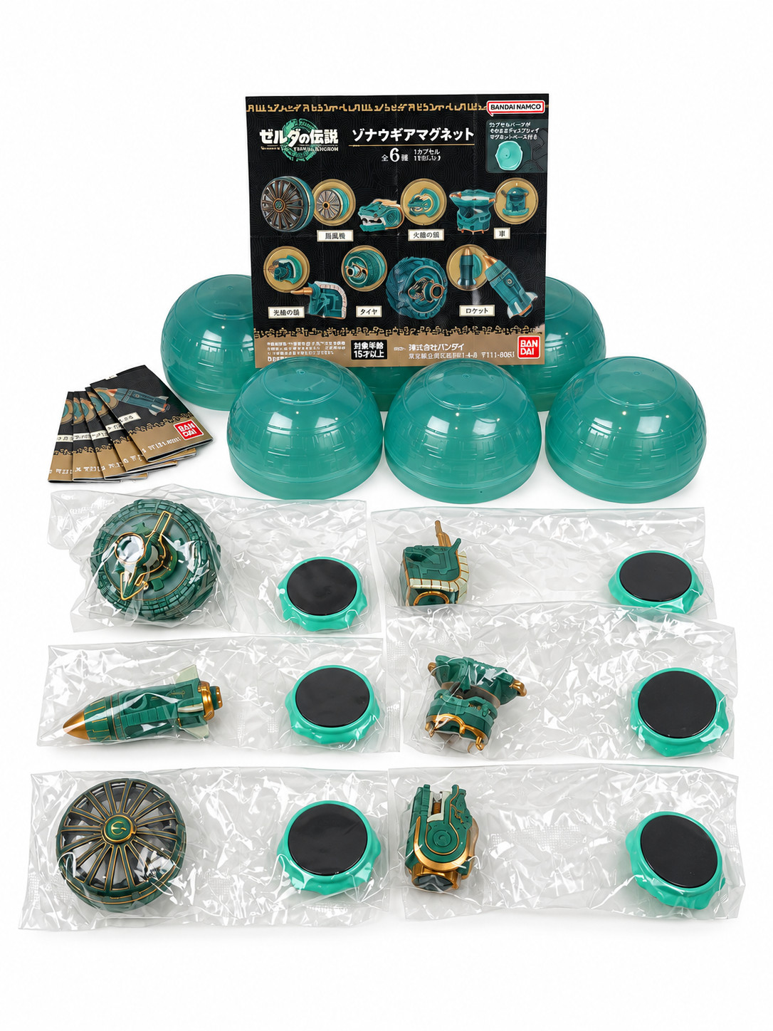 Nintendo Store Japan Legend Of Zelda: TOTK Gashapon (Complete Set Of 6 Types) Nintendo Store Japan Legend Of Zelda: TOTK Gashapon (Complete Set Of 6 Types)
