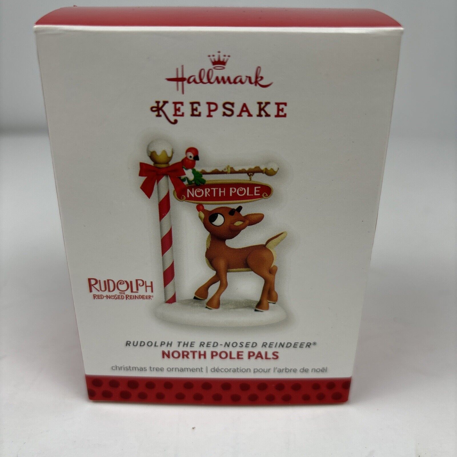 Hallmark Keepsake Rudolph Ornament North Pole Pals 2013 Red Nosed Reindeer NEW