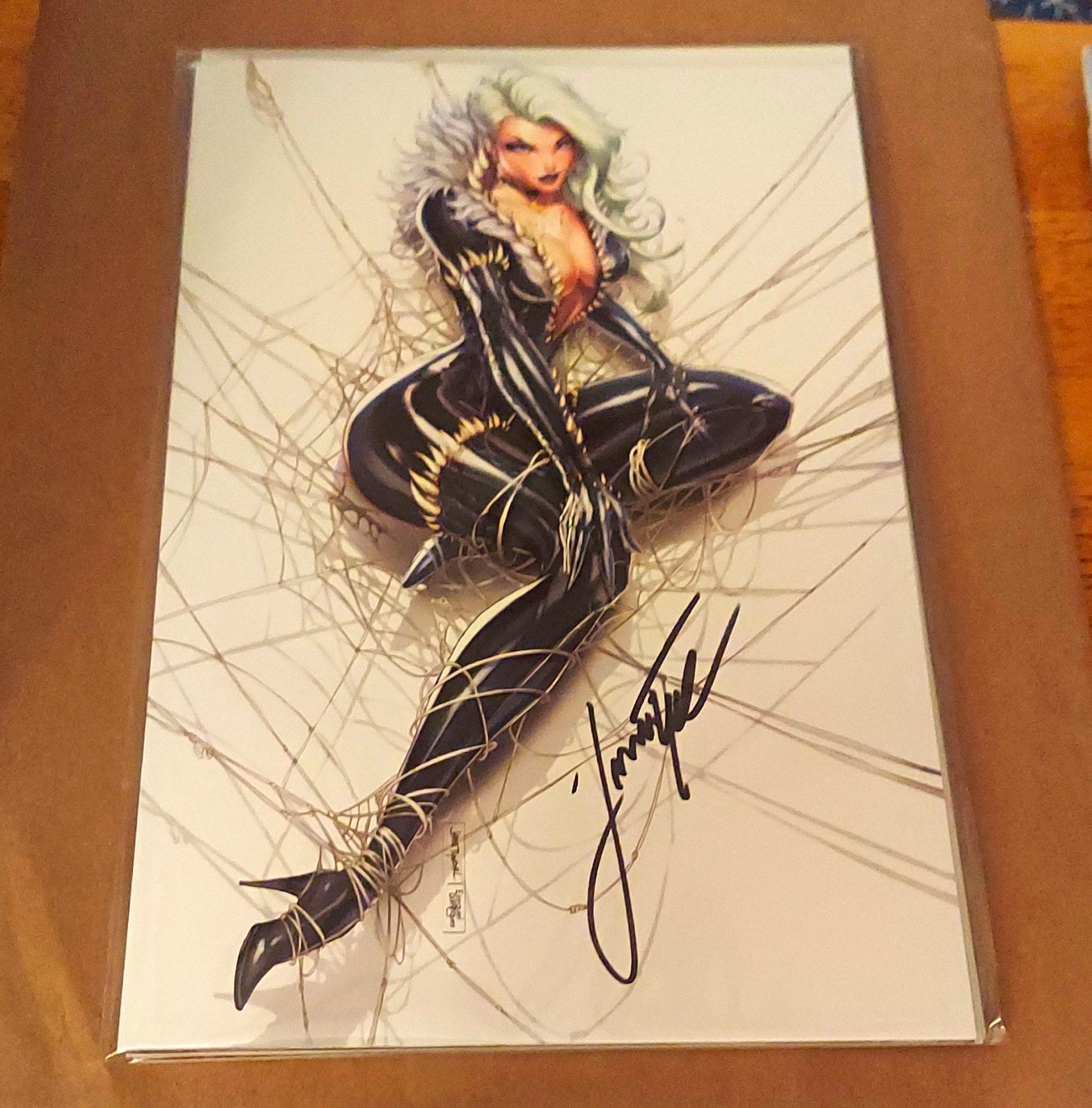 SIGNED Devil's Deviamts #1 Virgin Cover Signed by Jamie Tyndall w/COA 