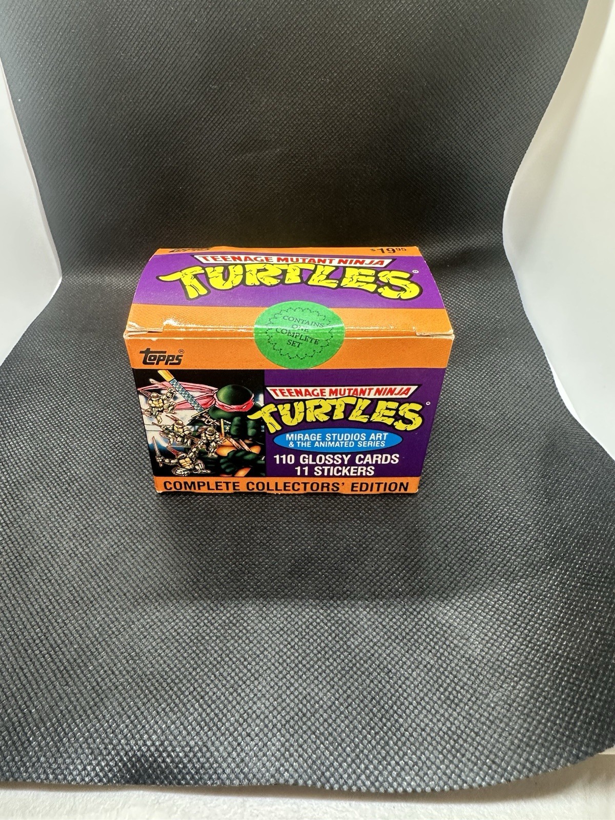 1989 Topps Teenage Mutant Ninja Turtles Collector's Edition Sealed Boxed Set