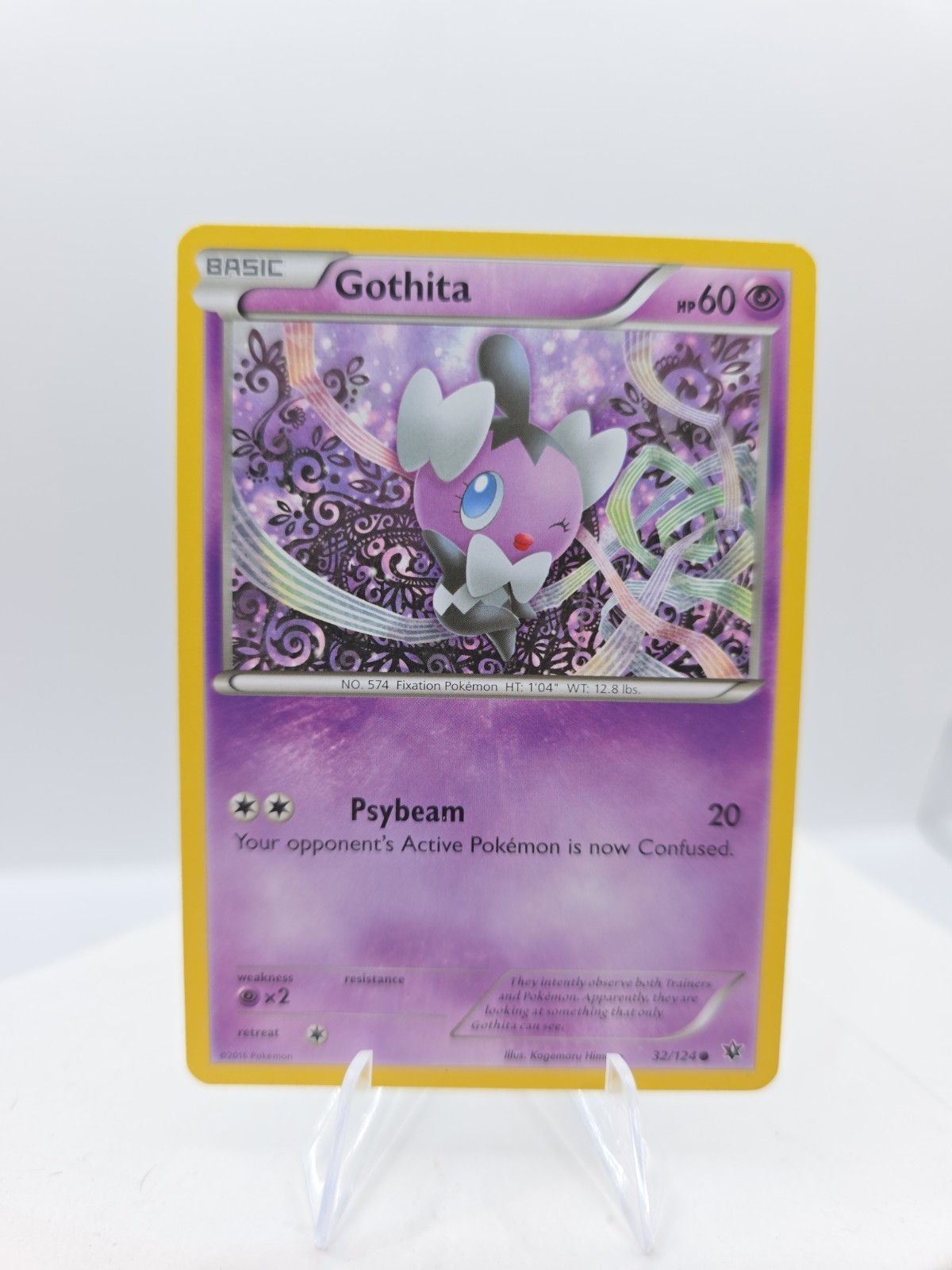 Pokemon Gothita 32/124 Fates Collide Regular Pokemon Gothita 32/124 Fates Collide Regular