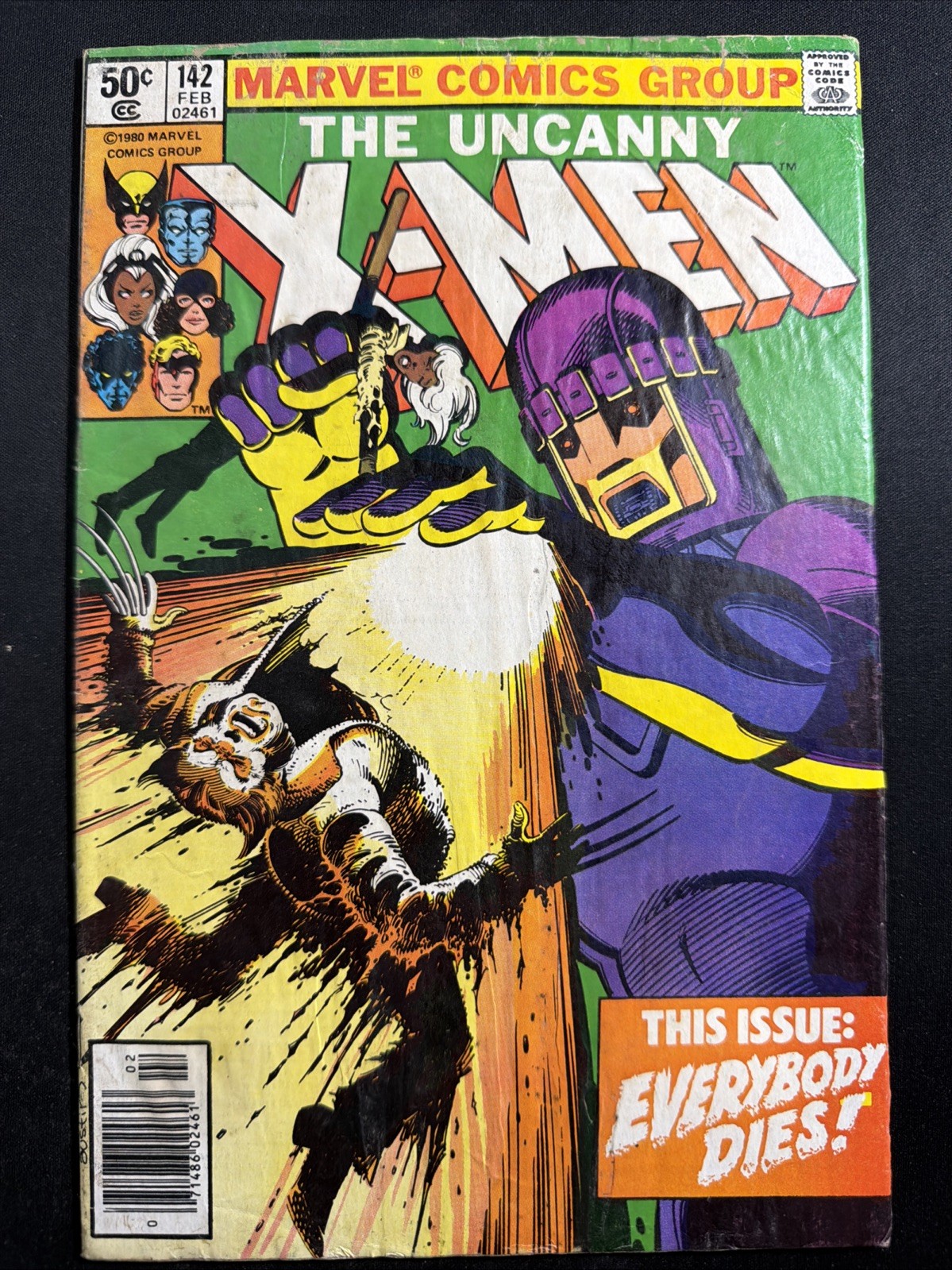 Uncanny X-Men #142 1981 Marvel Comics 1st Print Bronze Age Fair *A18