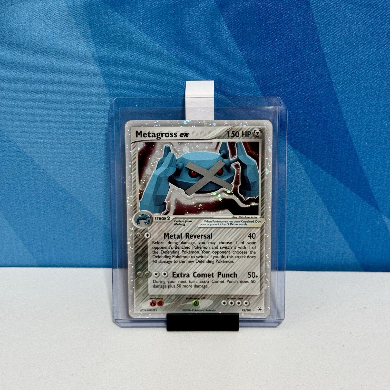 Pokemon Card Metagross Ex 95/101 EX Hidden Legends Holo Rare ENG Exc