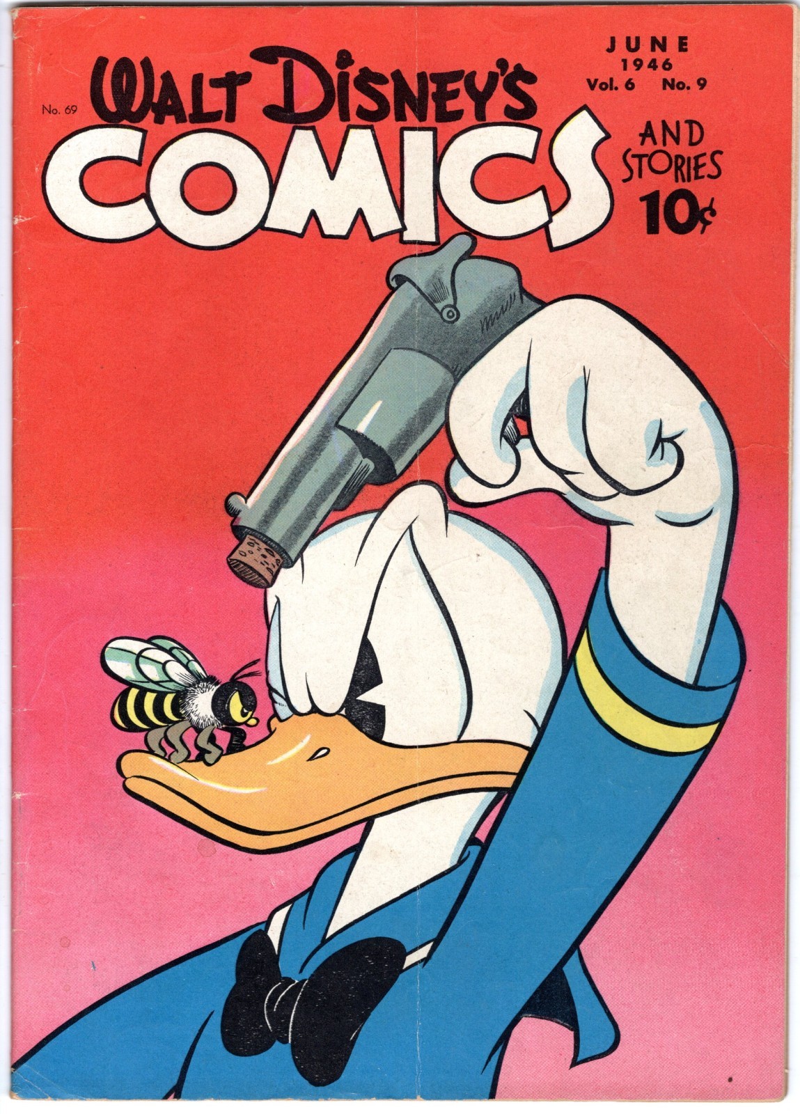 Walt Disney's COMICS & STORIES #69 Donald Duck by Carl Barks  1946  VERY FINE+