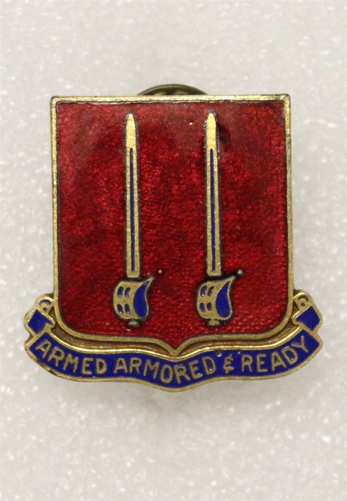 U.S. Army DI Pin: 11th Tank Battalion - c/b, Japanese made
