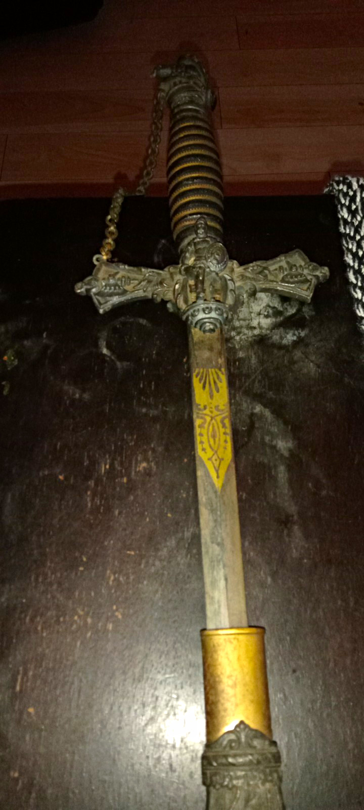 Ancient Order Of United Workmen AOUW Fraternal Masonic Sword Antique Saber