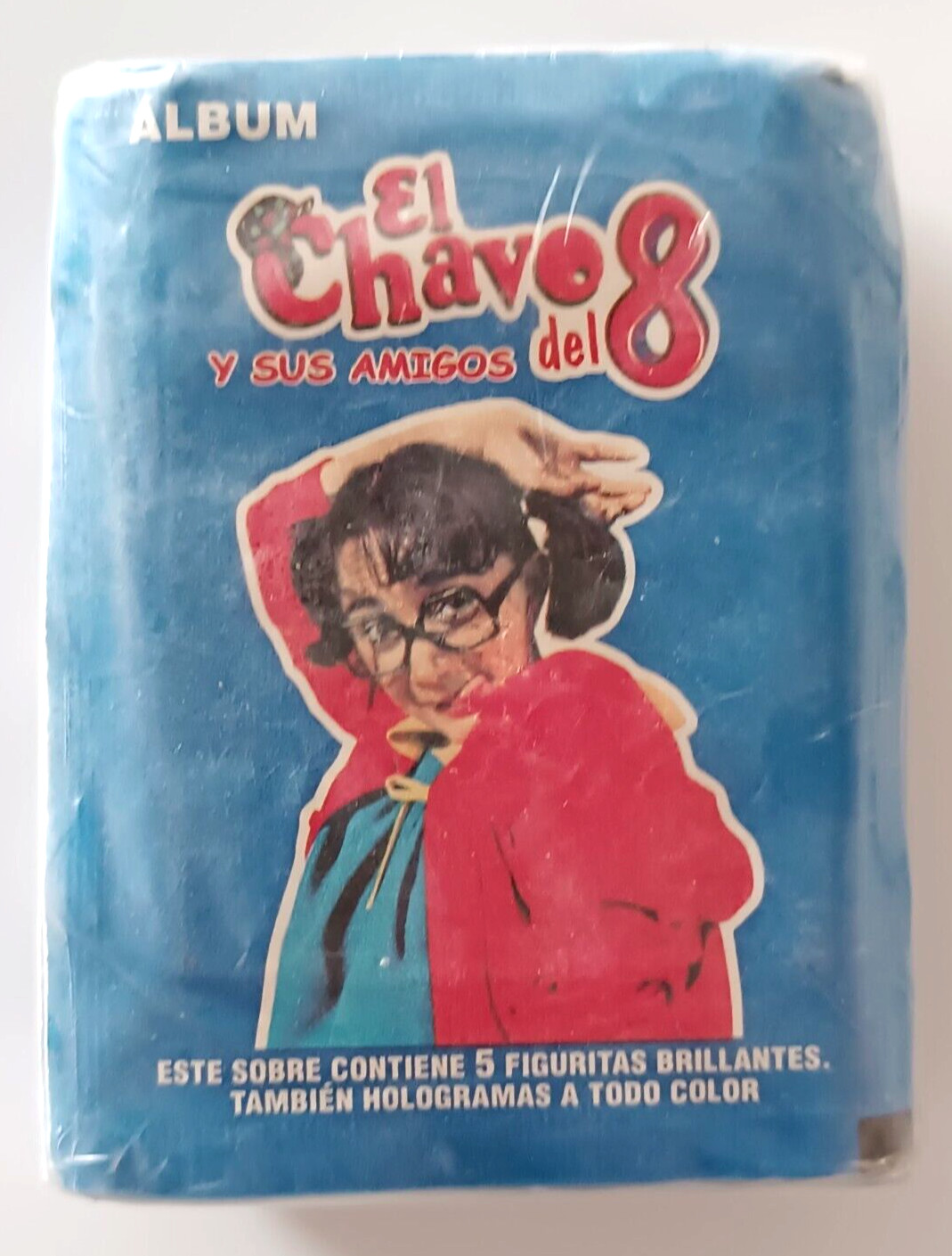 1995 EL CHAVO DEL 8 Y SUS AMIGOS Navarrete - BOX (50 SEALED PACK) Cromo VTG KIKO