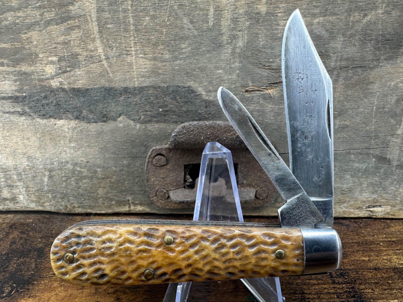 Schrade Cut. Co. U.S.A. Jack knife Walden N.Y.