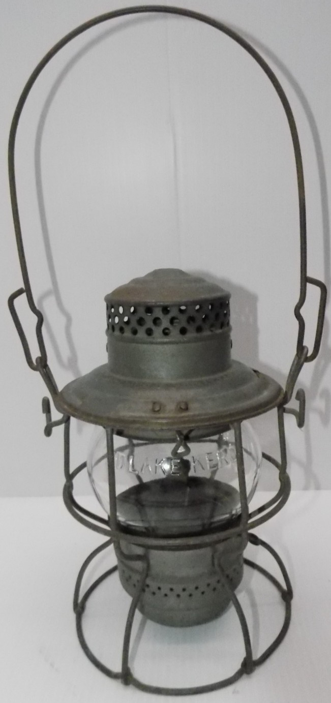Vintage ADLAKE KERO 2-39 Pennsylvania Railroad Lantern 1921-1929 Original Globe