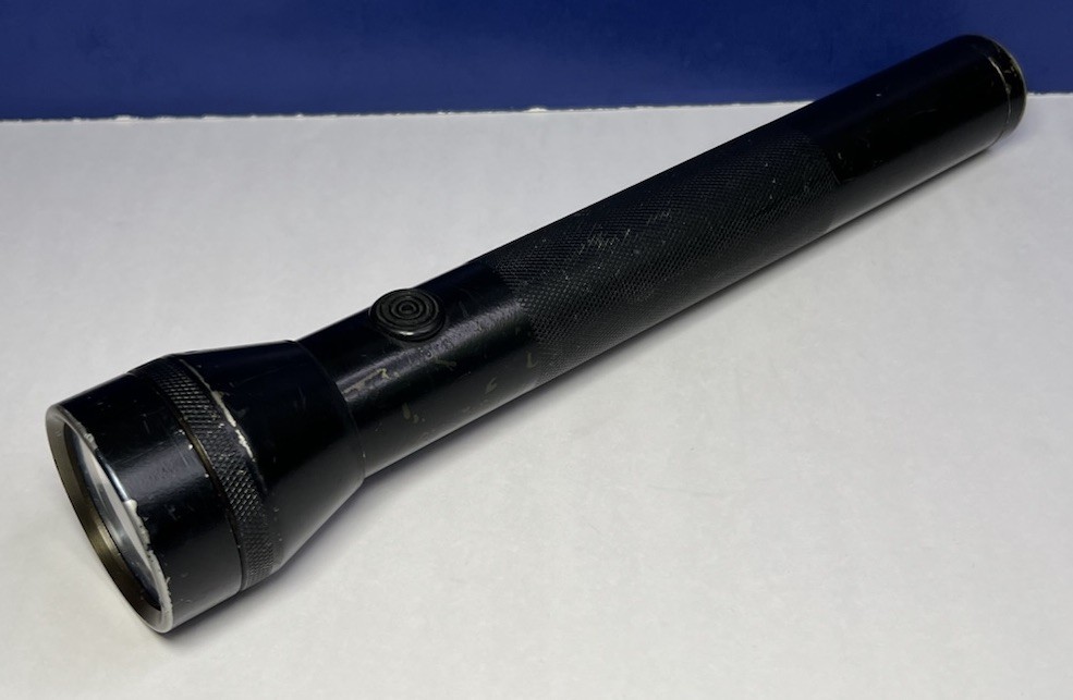 Vintage 1980s Streamlight Kel-Lite Flashlight Dual Stamp Norristown Barstow KD