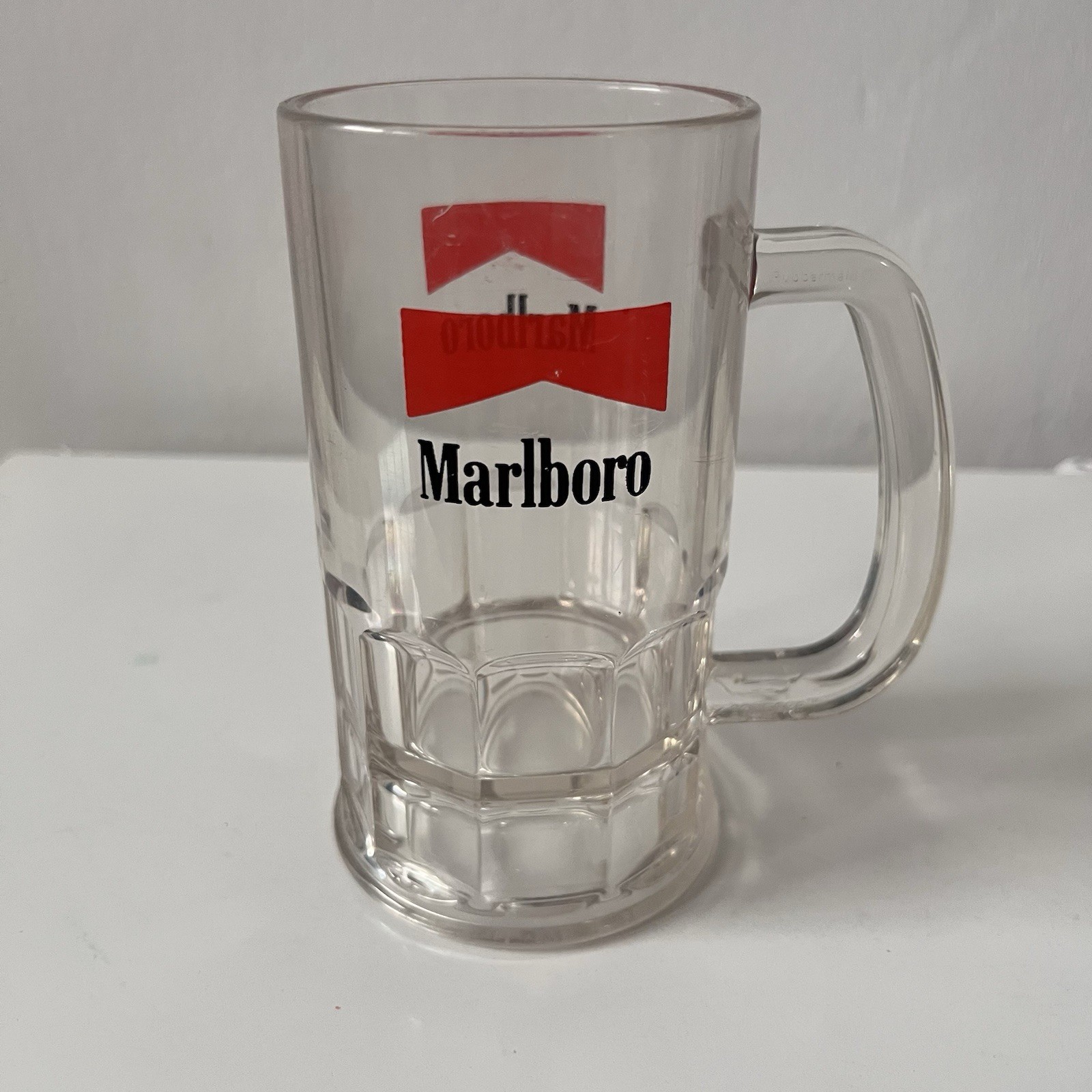 Vintage 90s Plastic Marlboro Mug Marlboro Points Cigarette Ad