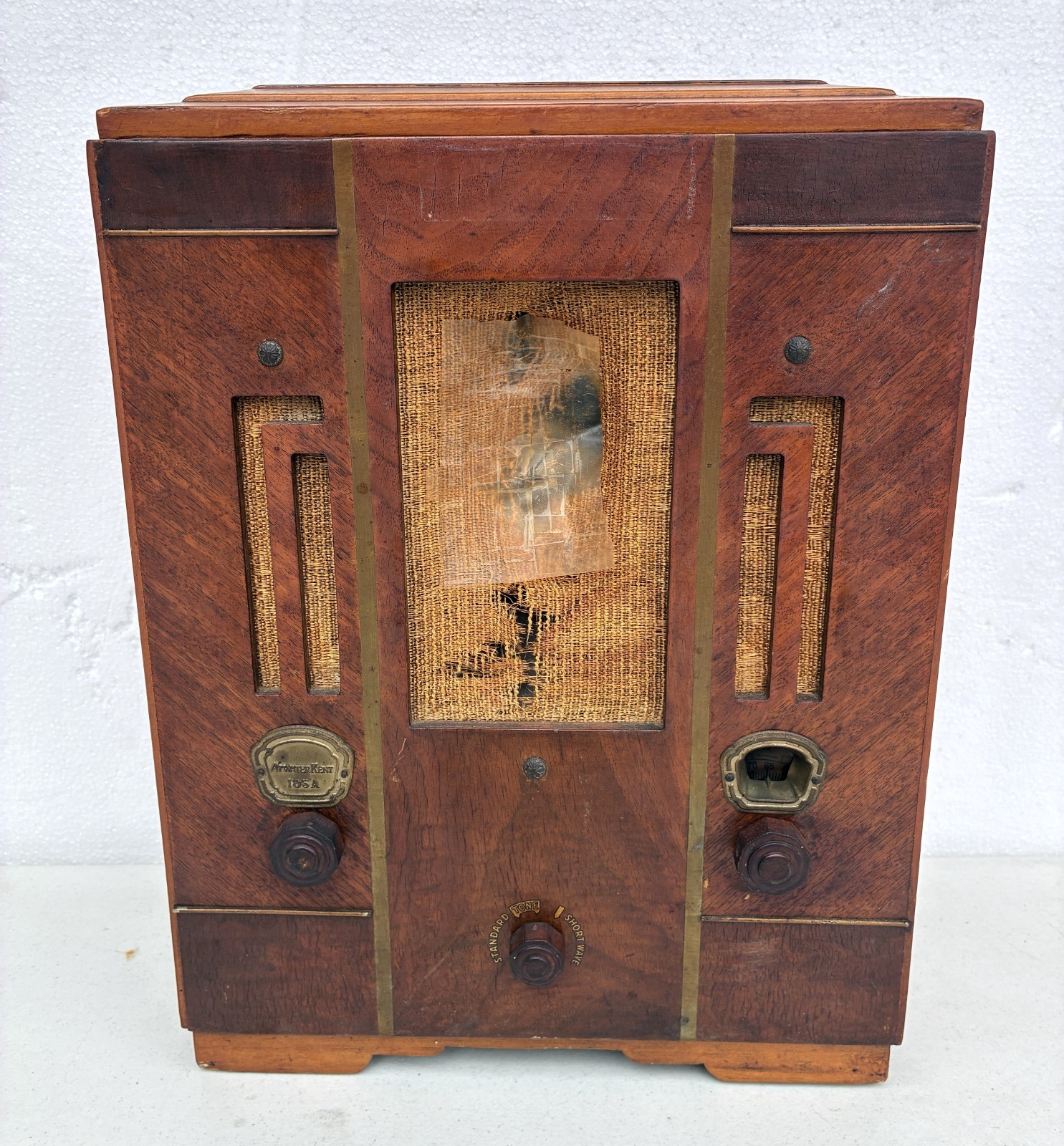 Antique 1931 ATWATER KENT Model 184A Radio with Short Wave-READ DESCRIPTION