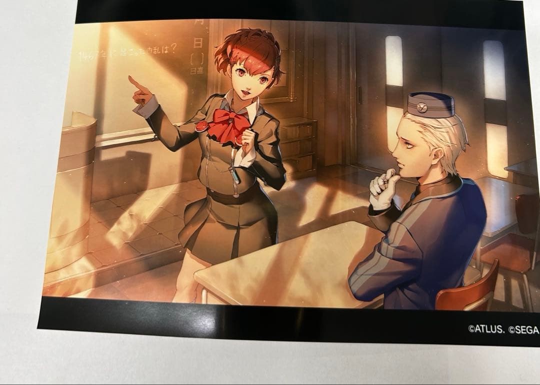 Persona 5X Bromide 2L size Persona 3 P3P Kotone Shiomi Theodore