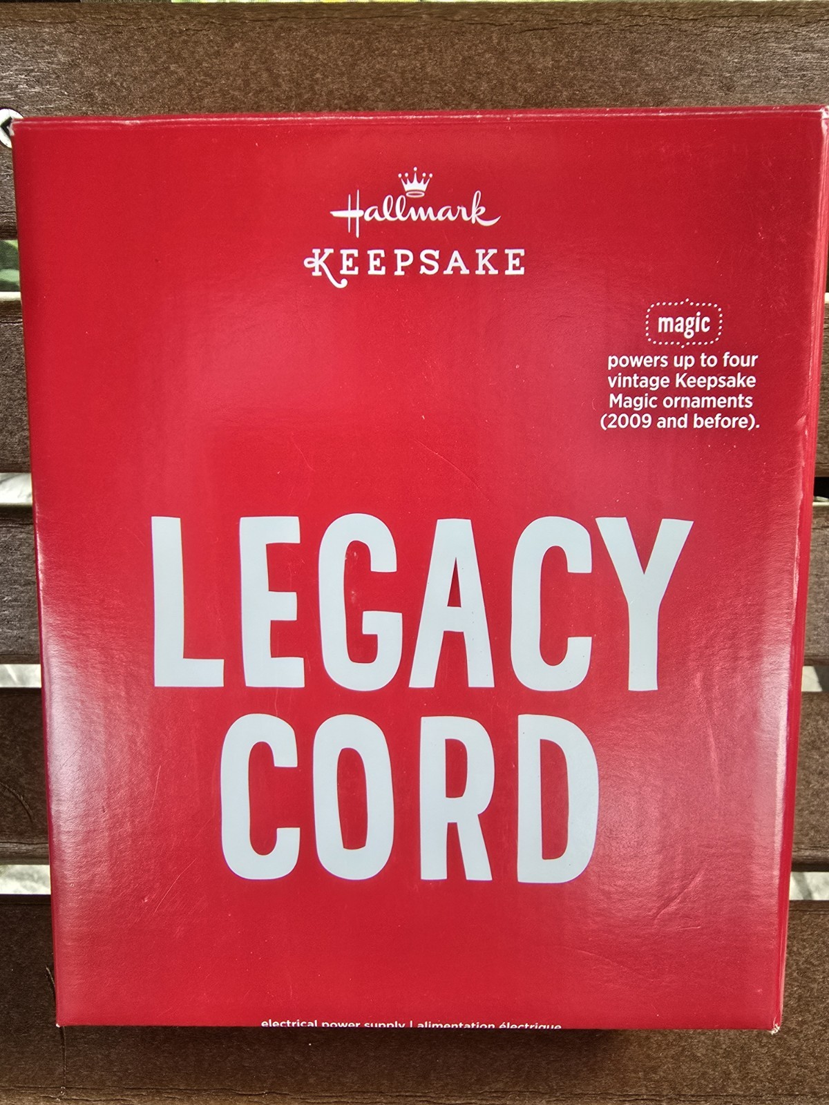 Hallmark Keepsake Vintage Legacy Cord 2014 Powers Magic Ornaments  2009 & Before