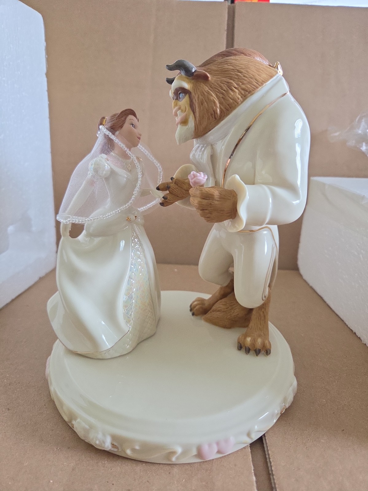 Lenox Disney Belle\'s Wedding Dreams Figurine Beauty And Beast Lenox Disney Belle\'s Wedding Dreams Figurine Beauty And Beast