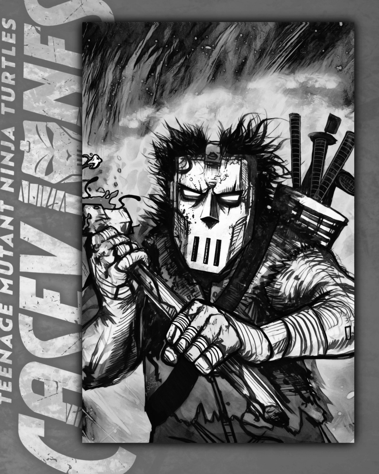 TMNT Casey Jones #1 COV B Camron Johnson LTD 600