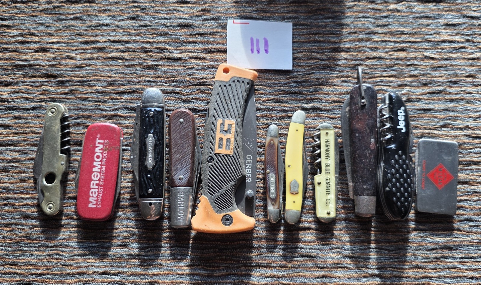 11 Vintage Folding Knife