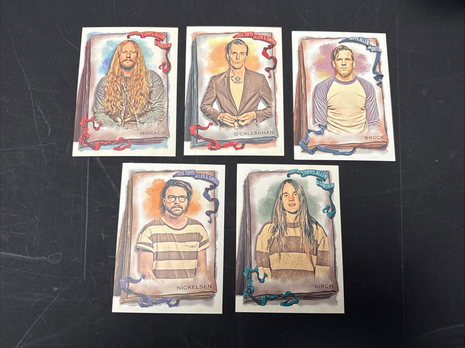 2026 Topps Allen & Ginter The Maine 5 Card Complete Base Set - O’Callaghan