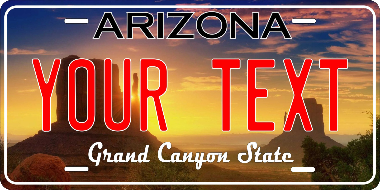 Grand Canyon Arizona Landmark Novelty License Plate Custom Auto Moto Bike