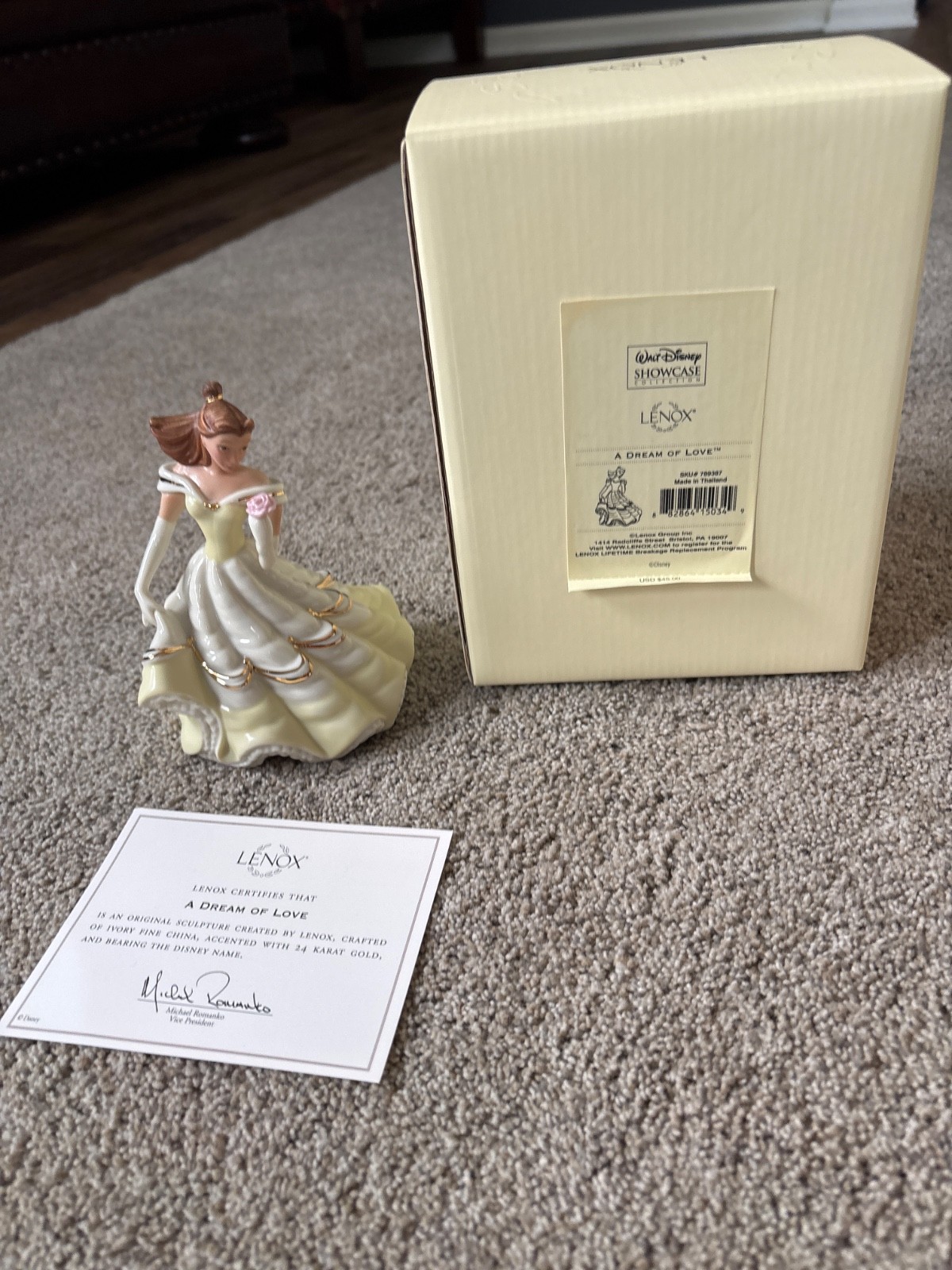 Lenox Belle A Dream of Love, Pre-owned