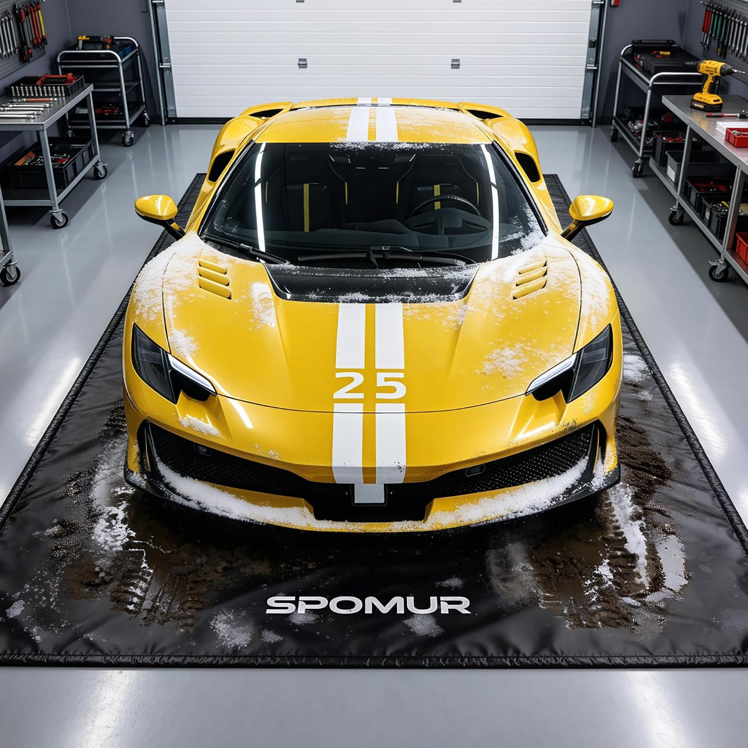 Garage Floor Mat 7'9 Garage Floor Mat 7'9
